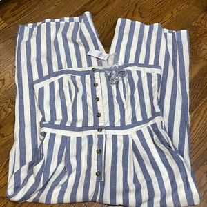 XL Strapless pantsuit jumper from American Eagle